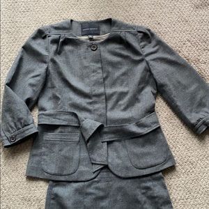 Wool Skirt Suit